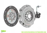 Set Ambreiaj (240,9mm) Potrivit Volvo C70 Ii, S40 Ii, S80 Ii, V50, V70 Iii; Ford C-Max, C-Max Ii, Focus C-Max, Focus Ii, Focus Iii, Focus Iii Hatchback, Focus Ii Kombi, Galaxy Ii 2.0d 10.03-12.19
