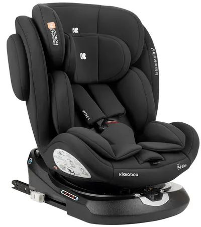 Scaun auto KikkaBoo - i-Felix, IsoFix, i-Size, 40-150 cm, Black