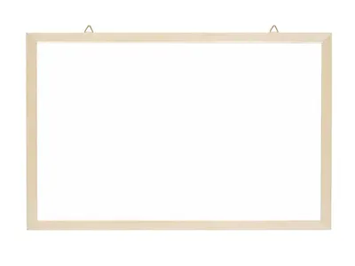 Tablă albă cu cadru din lemn 30 х 45 cm