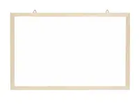 Tablă albă cu cadru din lemn 30 х 45 cm