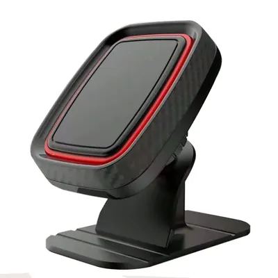 Suport Magnetic, Model CT560, Fixare pe Bord cu Adeziv, Rotativ 360, Universal, Negru Engros