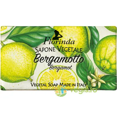 Sapun Vegetal cu Parfum de Bergamota Florinda 100g