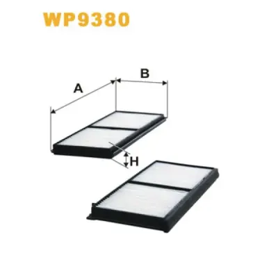 Filtru, aer habitaclu WIX FILTERS WP9380