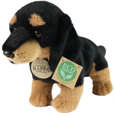 Jucărie de pluș Rappa Soft Collection - Teckel, 23 cm