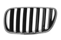 Grila radiator Stanga potrivit BMW X3 (E83) 2.0-3.0D 2004-2011 pana in 2010 - (crom/negru)