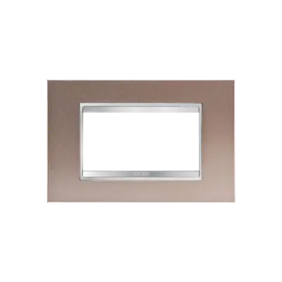 Placa ornament Chorus LUX - METAL - 4 module- PEARLY BRONZE - CHORUS