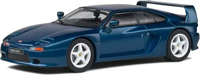 Model de colecție SOLIDO Modern: Mașini - Venturi 400 GT (Blue) (1994)