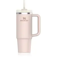 Stanley Quencher H2.O FlowState™ Tumbler pahar din oțel inoxidabil cu pai medium Rose Quartz 2.0 1 buc