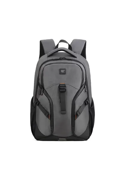 Rucsac unisex cu aplicatie logo - Gri