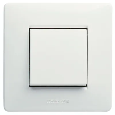 Intrerupator alb 10A cap cruce