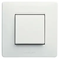Intrerupator alb 10A cap cruce