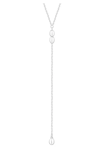 Pandant argint cu perle naturale - Verticale