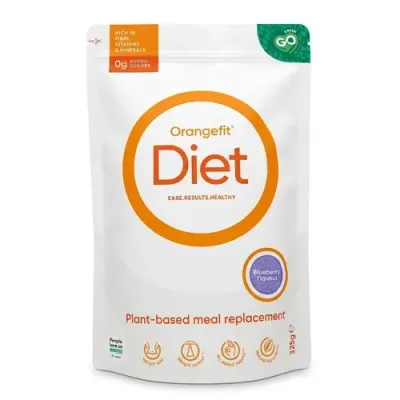 Diet - Pudră pentru Slăbit cu Aromă de Afine, 325g | Orangefit