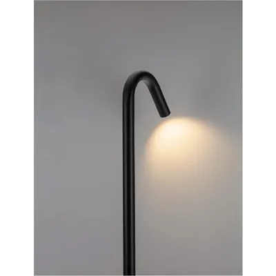 Pitic GLEAM Nisipiu Negru Aluminiu & Sticla clara LED 5W 100-240V 183Lm 3000K IP65 Beam Angle 72°