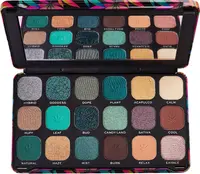 Makeup Revolution Forever Flawless - Paletă de farduri Chilled, 18 culori