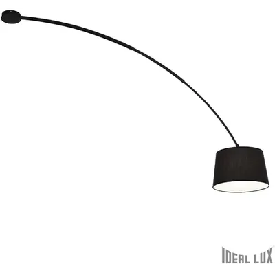 Plafoniera Dorsale 1 bec, dulie E27, L:320 mm, H:1450 mm, Negru