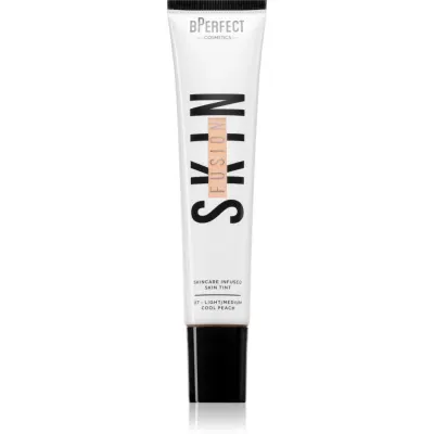 BPerfect Skin Fusion Skincare Infused Skin Tint make-up cu textura usoara pentru un look natural culoare 7 Light/Medium Cool Peach 30 ml