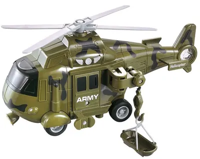 Jucarie City Service - Elicopter militar Resque, 1:20