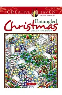 Creative Haven Entangled Christmas Coloring Book