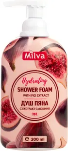 Milva Spumă de duș cu extract de smochine, 300 ml