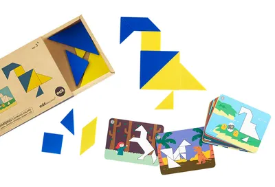 Joc educativ - Busy Play - Tangram