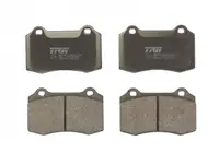 Set placute frana Fata potrivit DS DS 3; VOLVO S60 I, V70 II; CITROEN DS3; JAGUAR S-TYPE II, XJ; PEUGEOT 208 I; SEAT IBIZA II; TESLA MODEL X 1.2-Electric 07.00-