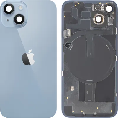 Capac Baterie Apple iPhone 14, Albastru, Swap