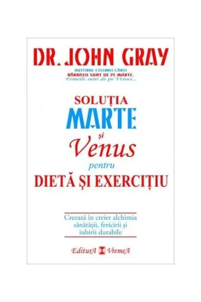 Soluția Marte şi Venus pentru dietă şi exerciţiu - Paperback brosat - John Gray