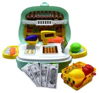 Set de joacă într-o valiză B-MAX - Casier, 21 piese, cu stickere