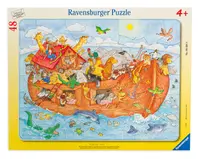 Puzzle Ravensburger din 48 de piese - The great Noah's Ark