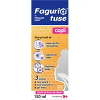 Sirop de tuse pentru copii Faguria, 150 ml, Antibiotice SA