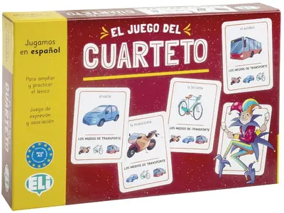 Joc educativ El juego del Cuarteto (Limba Spaniolă)