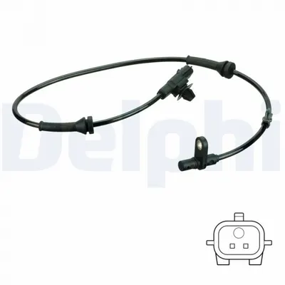 Senzor ABS Spate Dreapta potrivit NISSAN QASHQAI II 1.2-1.7D 11.13