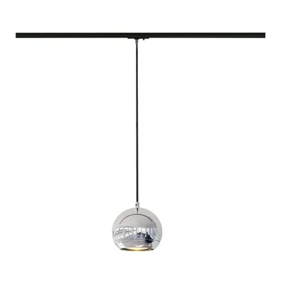Iluminat decorativ pe sina, LIGHT EYE ® 150 piese GU10, crom