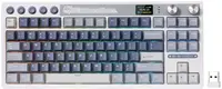 Tastatură mecanică Royal Kludge – RK M87, wireless, Cream, RGB, Ocean