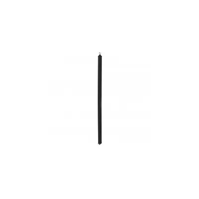 Coloana universala - 2 compartimente - inaltime 3.92 m - aluminiu body and capacs - negru finish
