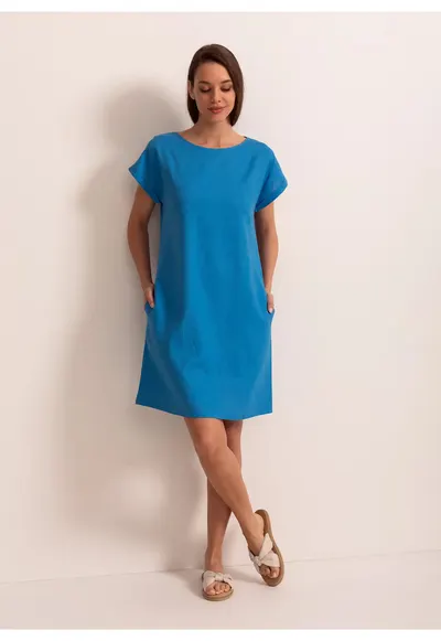 Rochie Dama Cool Flax - Albastru