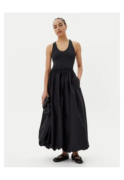 Fusta maxi negru - femei
