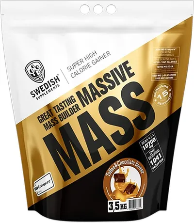 Massive Mass, ciocolată toffifee, 3.5 kg, Swedish Supplements