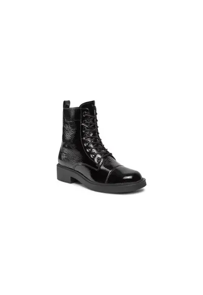 Ghete dama Hogl - 303080853 - Piele naturala - Negru - Negru