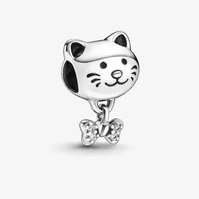 Talisman Pandantiv Pisicuta Cu Argint
