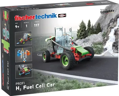 Constructor Fischertechnik Profi - Mașină cu celulă de combustibil H2