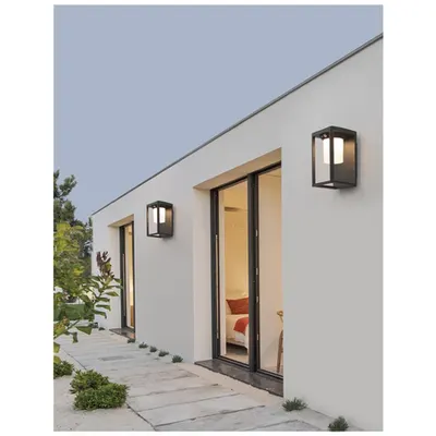 Aplica LOVETO Anthracit Aluminiu turnat Aluminiu & Acrylic LED 1.5 Wat 90Lm 3000K CRI>80 200-240 Volt IP65