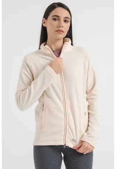 Bluza din fleece - pentru drumetii Renato - Bej sampanie