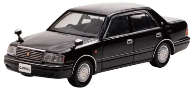 Model de colecție Carnel Modern: Automobile - Toyota Crown Royal Saloon G (JZS175), negru, 1999