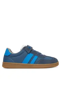 Pantofi copii - adidasi - piele naturala - velcro - albastru