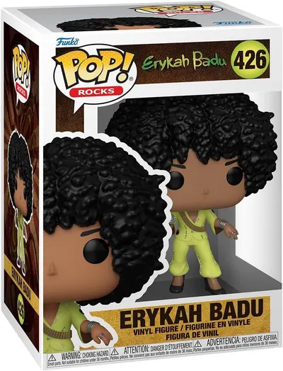 Figurina - Pop! Rocks - Erykah Badu (Essence Awards)