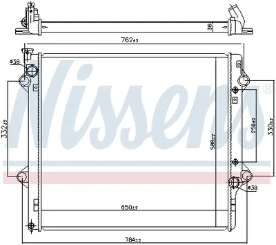 Radiator racire motor potrivit LEXUS GX 4.7