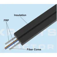Fibra Optica FTTH 2 fibre de interior tambur 1000ml TED Wire Expert TED007070