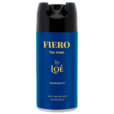 Deodorant antiperspirant pentru barbati L Oe Fiero, Arom | 150 ml